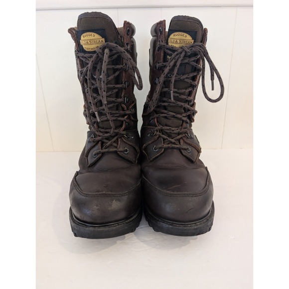 Field & Stream Mens Hunting Boots 9 Mason Shoe Insulated Thinsulate Sympatex 11\